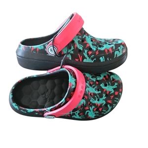 Joybees Size 10 New‎ Boy's Dinosaur Clogs Water Shoes